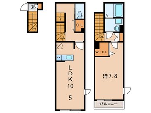 エルスタンザ西巣鴨の物件間取画像